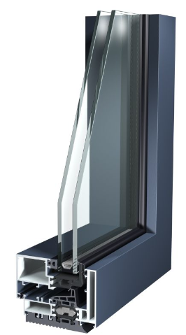 Heat Insulated Hidden Winged Door Window System